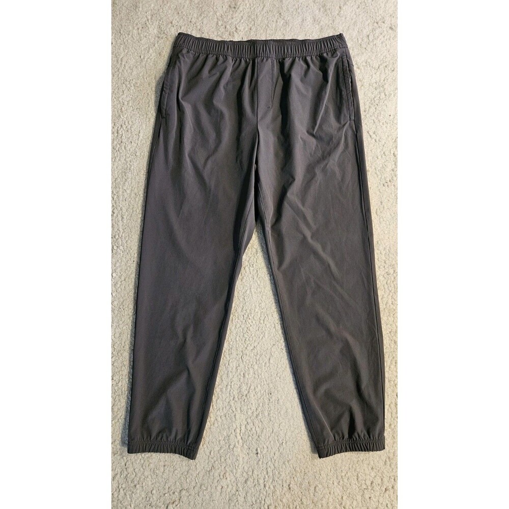 Soybu Woven Performance Athletic Jogger Pants Charcoal Gray Mens Size XL